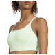 Adidas Γυναικείο μπουστάκι Aeroreact Training Light-Support 3-Stripes Bra